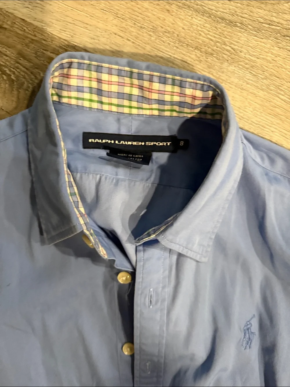 Ralph Lauren Sport Button-Down Shirt by Ralph Lauren sz 8